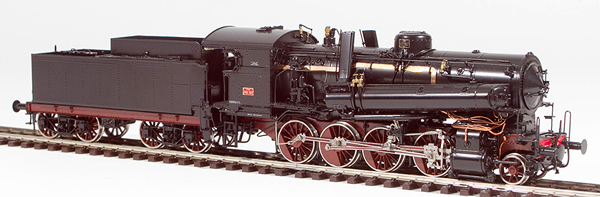 Micro Metakit 01901H - Italian Steam Locomotive Group 743 Franco Crosti of the FS